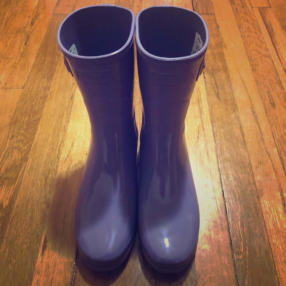 New Purple Hunter Mid-calf Boots